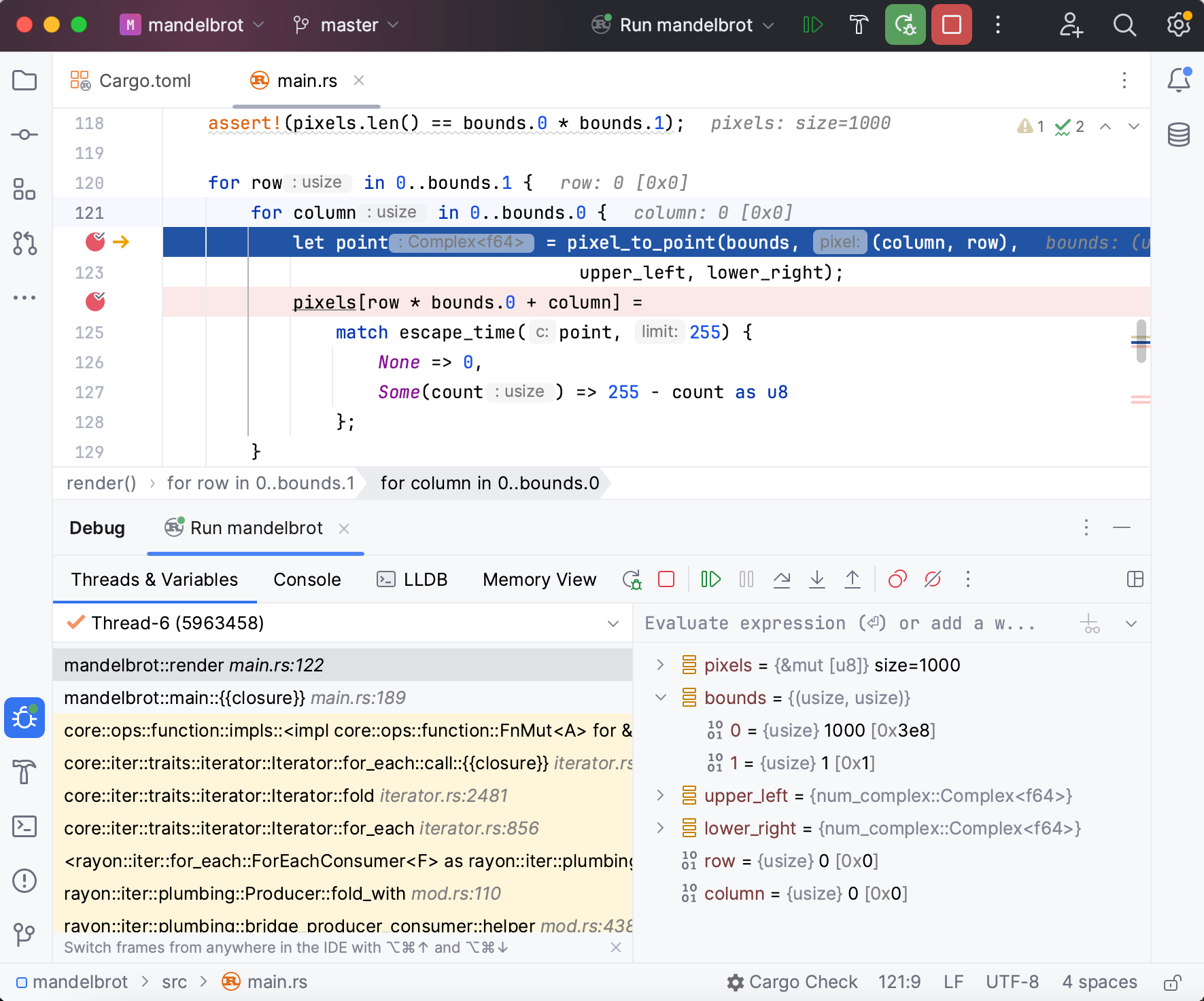 Debug session Debug session