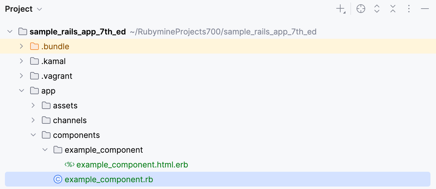 Two files created using a file template Two files created using a file template