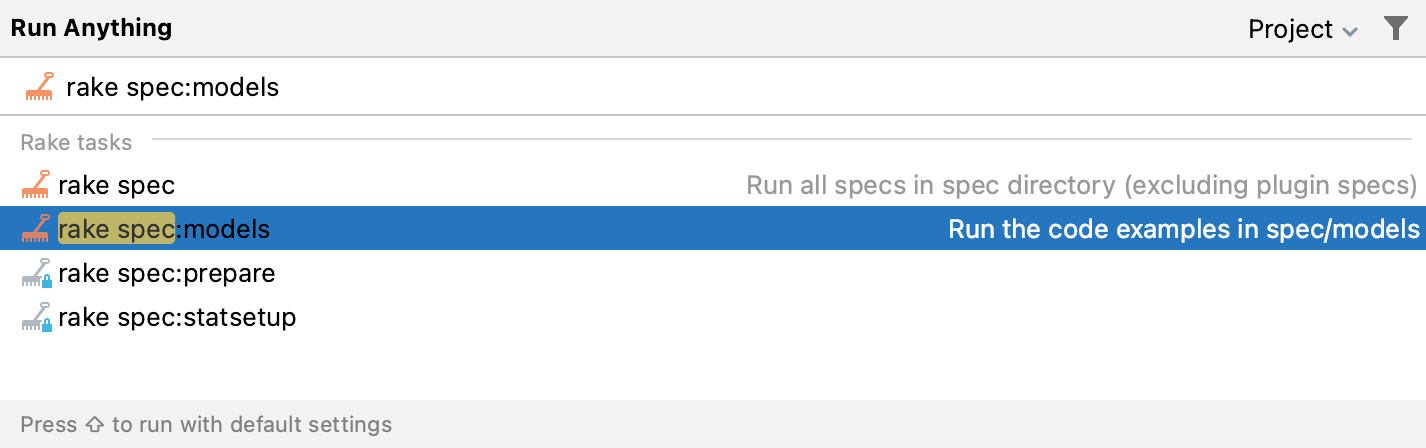 Run RSpec using Rake Run RSpec using Rake