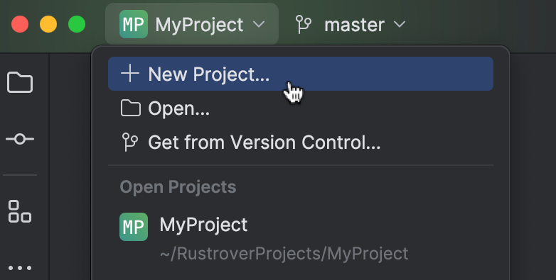 Quick start guide | RustRover Documentation