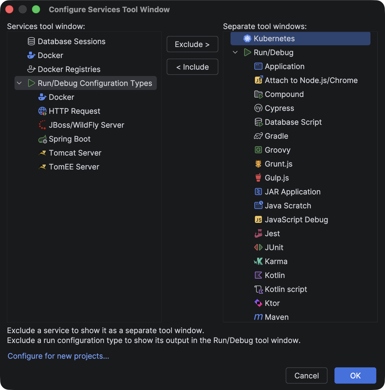 Services tool window | IntelliJ IDEA Documentation