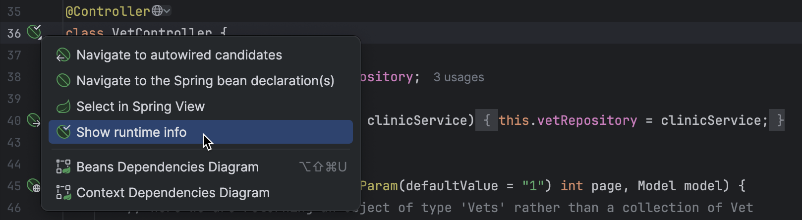 Spring debugger | IntelliJ IDEA Documentation