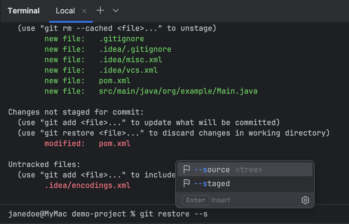 Terminal | WebStorm Documentation