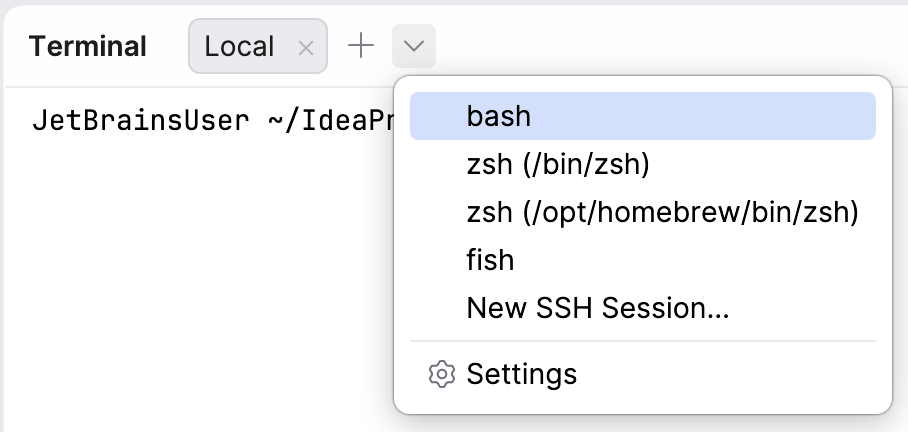 Start a predefined session in a detected shell Start a predefined session in a detected shell