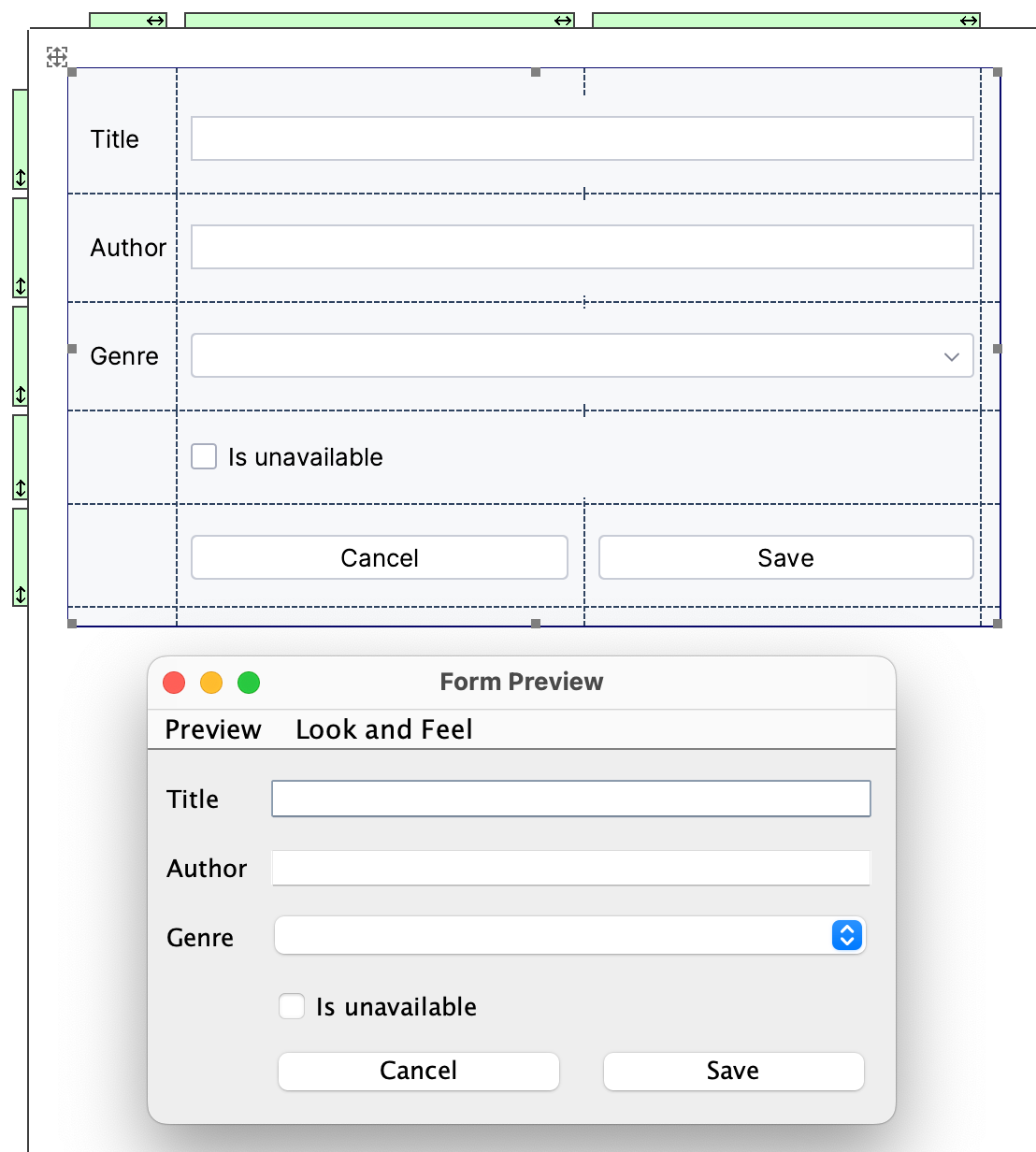 Preview the updated form Preview the updated form