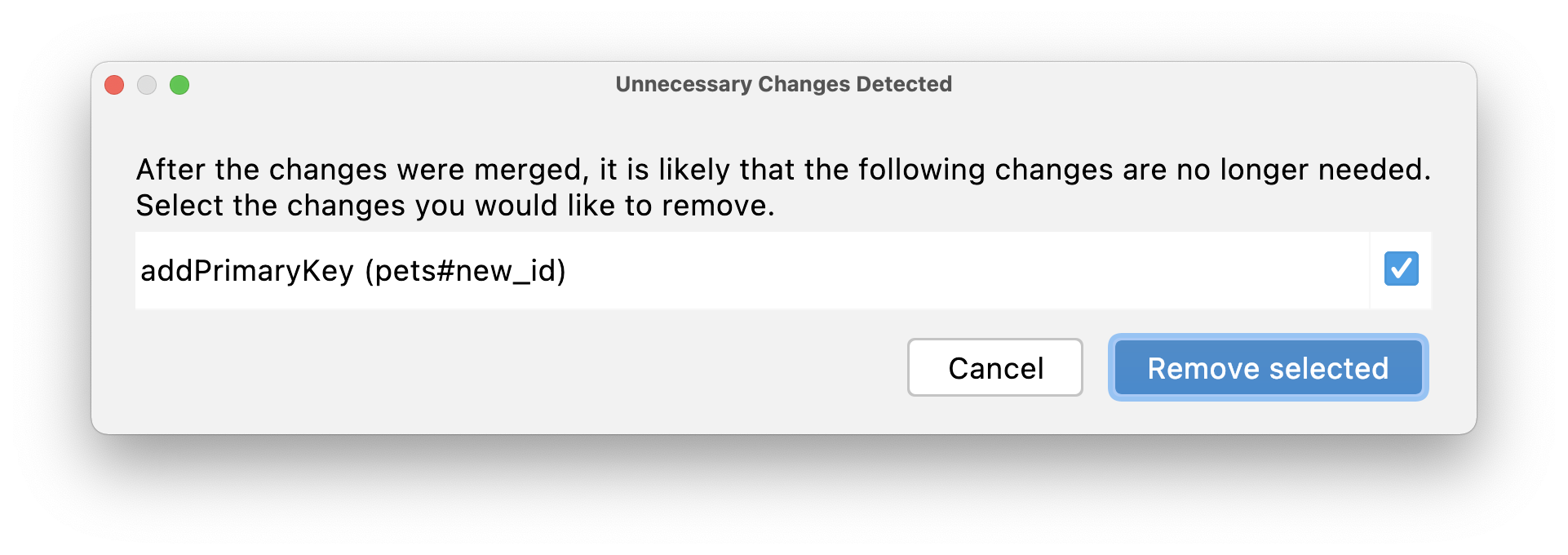 unnecessary-changes unnecessary-changes