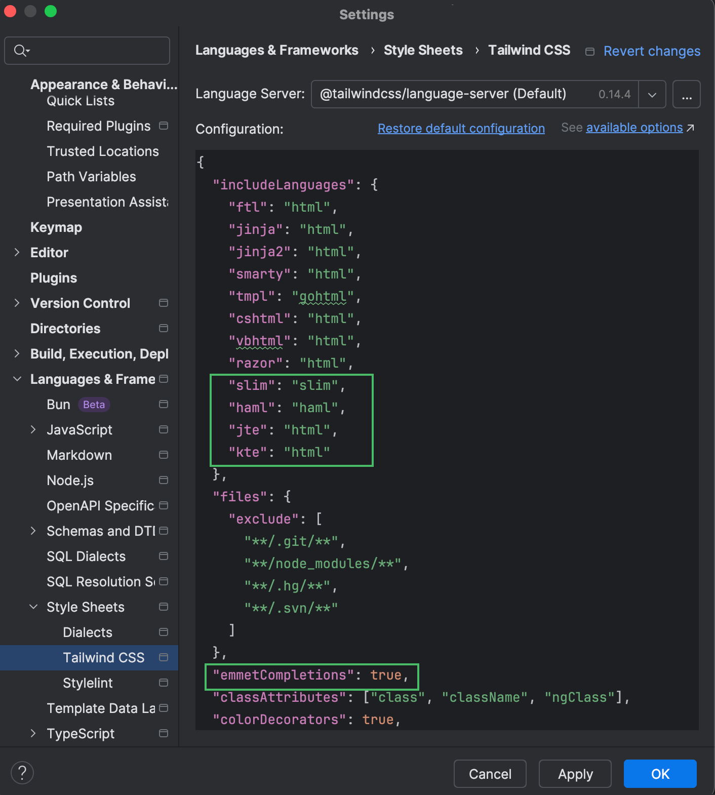 Tailwind CSS | WebStorm Documentation
