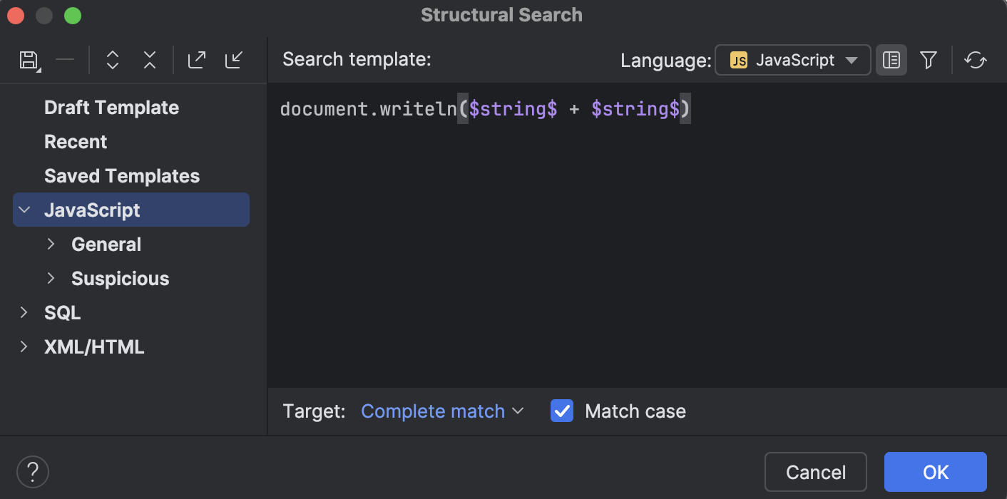 Create custom inspections | WebStorm Documentation