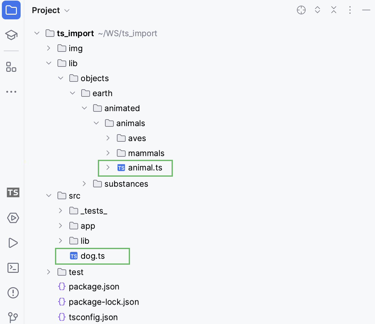 Prettier: custom patterns. Example project structure Prettier: custom patterns. Example project structure