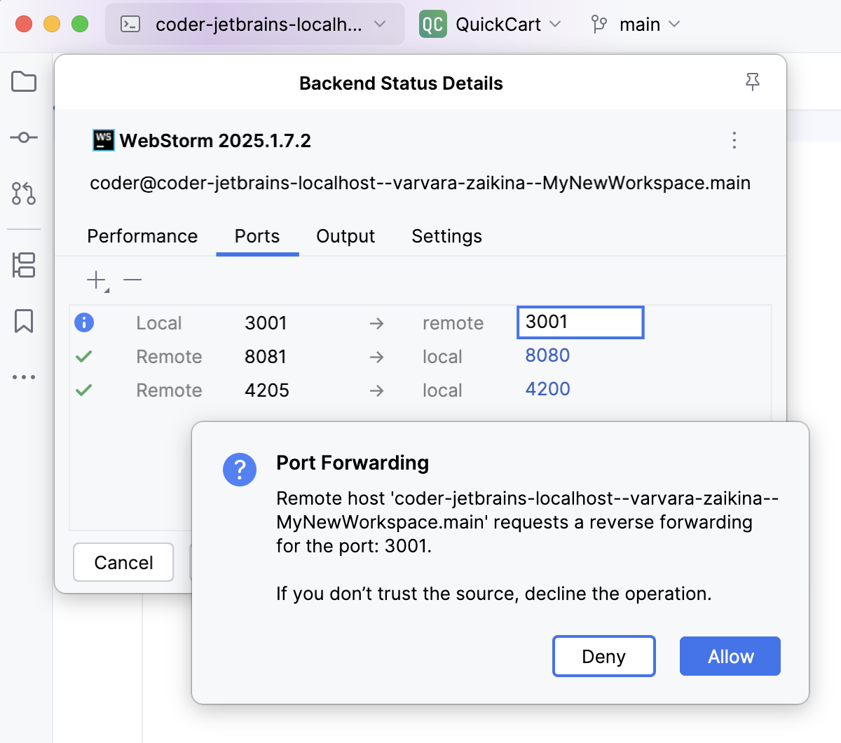Reverse port Forwarding Reverse port Forwarding