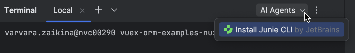 Terminal | WebStorm Documentation