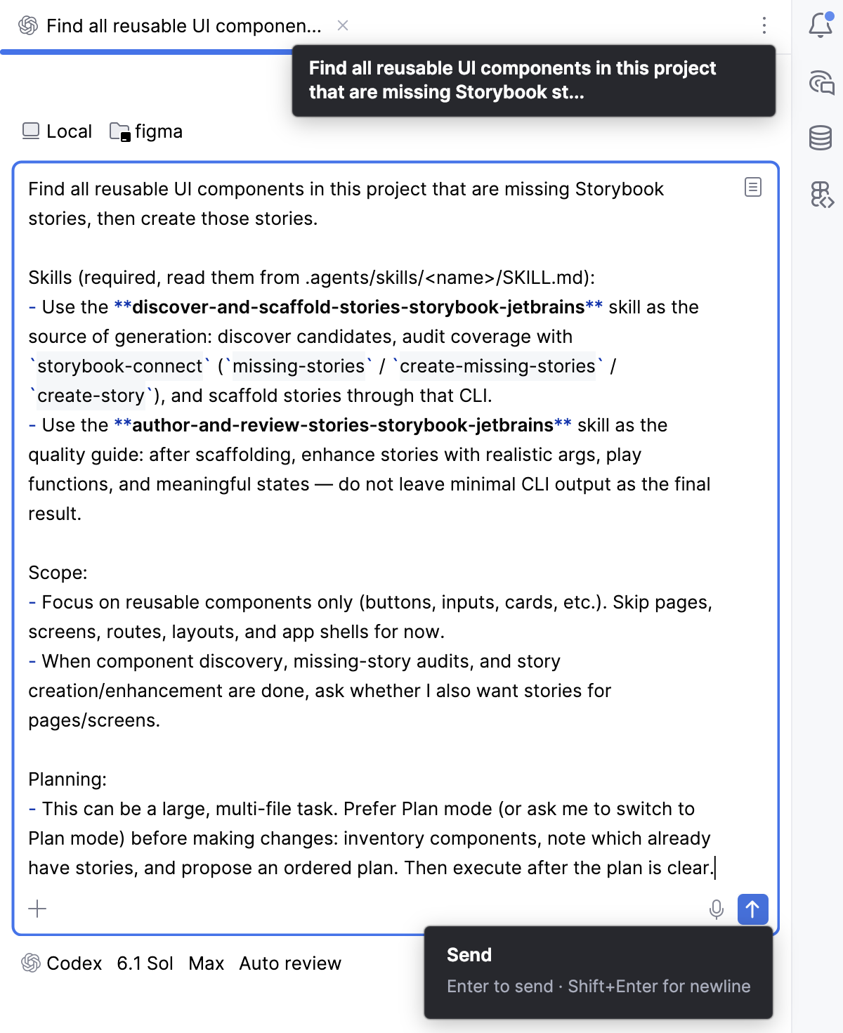 Prompt review Prompt review