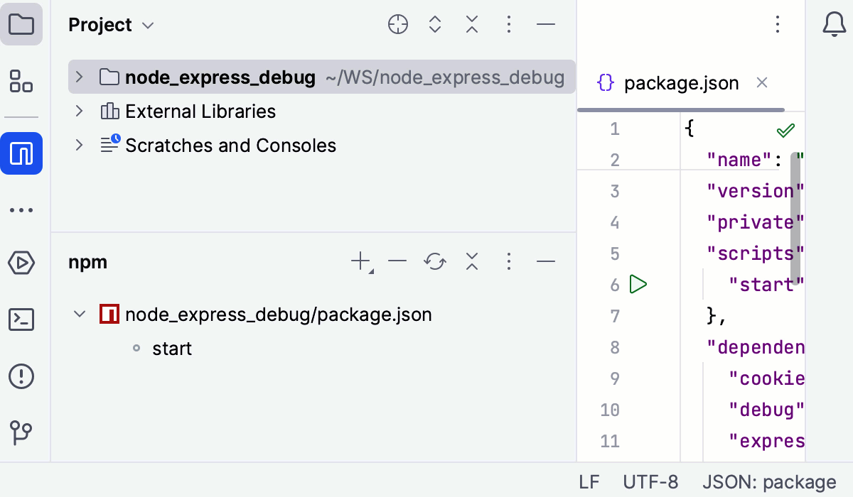 Arrange tool windows | WebStorm Documentation