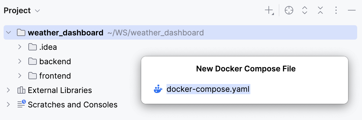 创建 docker-compose.yml 创建 docker-compose.yml