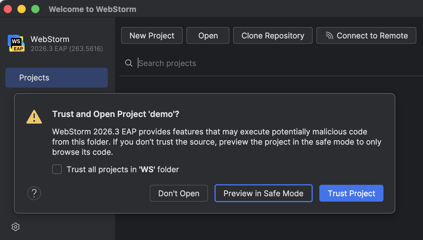 Vite | WebStorm Documentation