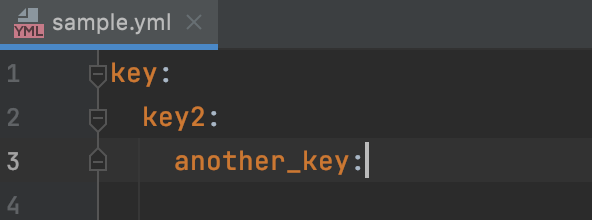 Smart Keys settings: YAML | WebStorm Documentation