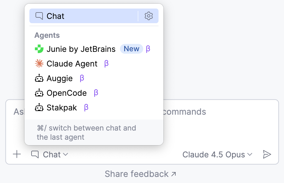 Added ACP Agents in AI Chat