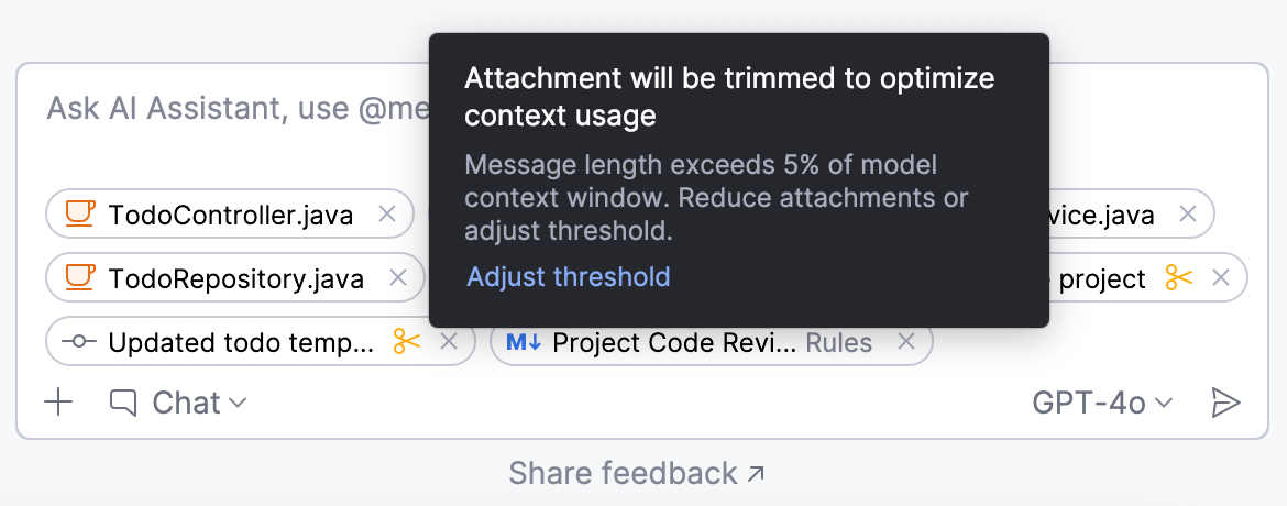 Adjust threshold Adjust threshold