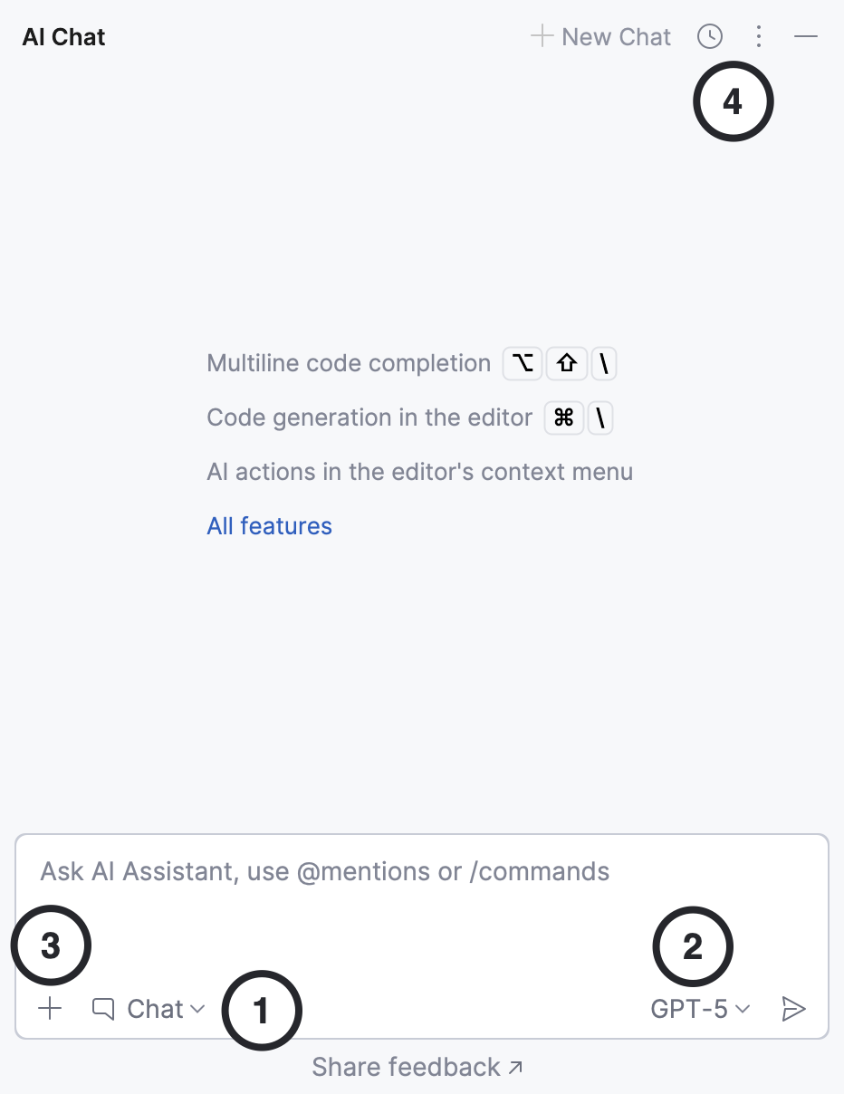 AI Chat elements AI Chat elements