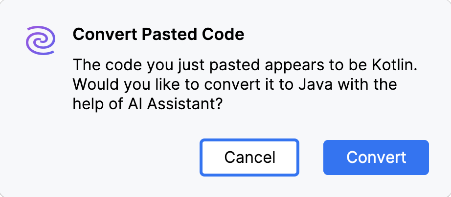 Convert Pasted Code