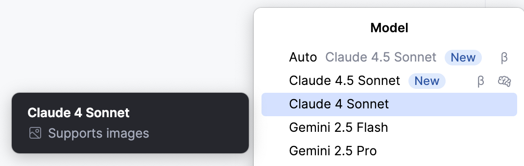 Models supporting images Models supporting images