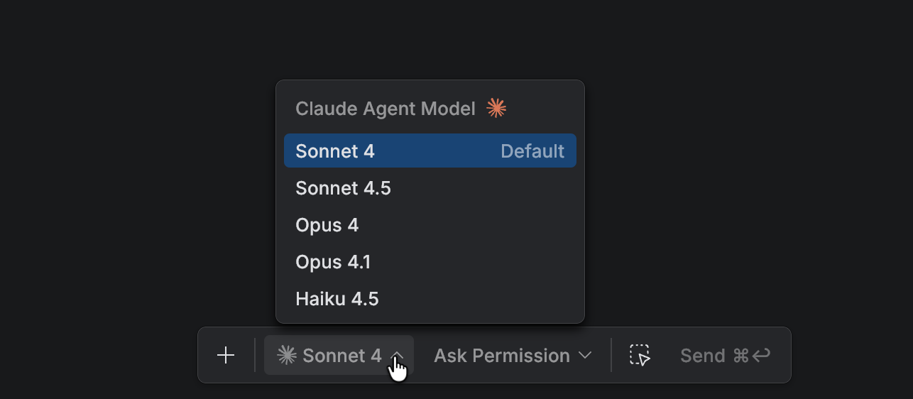 Select an AI model Select an AI model