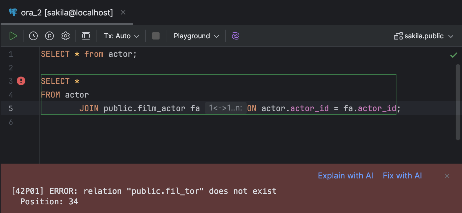 Find and fix problems with AI | AI Assistant Documentation