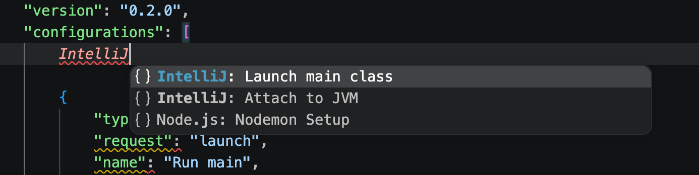 Adding a new IntelliJ: Launch main class run configuration in VS Code Adding a new IntelliJ: Launch main class run configuration in VS Code