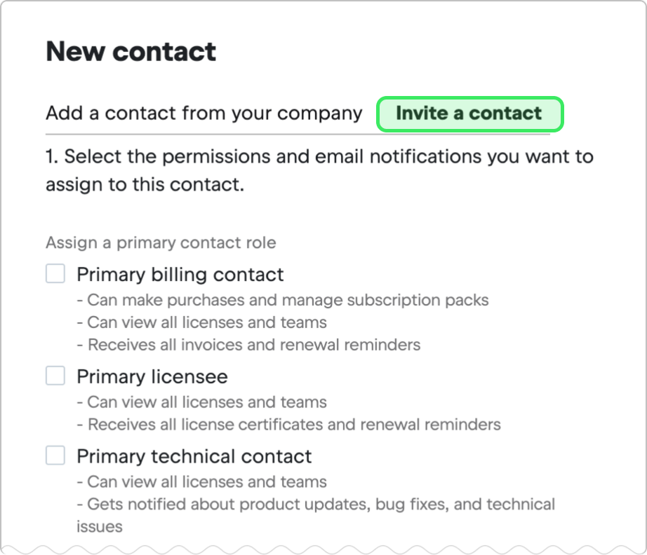 Invite A Contact Button Invite A Contact Button