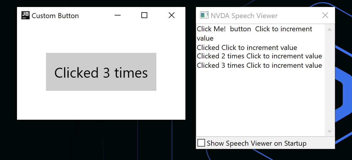 Accessibility on Windows