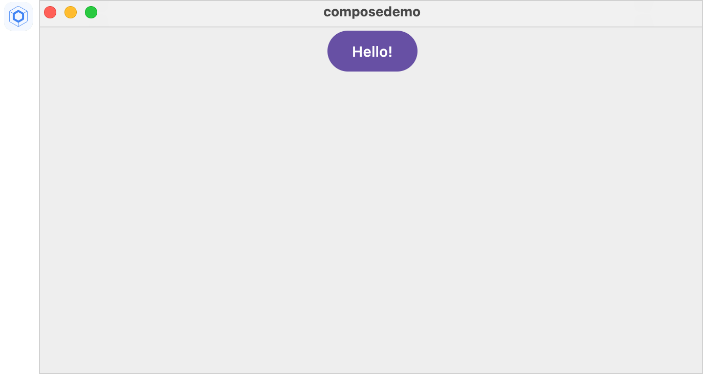 First Compose Hot Reload on desktop app