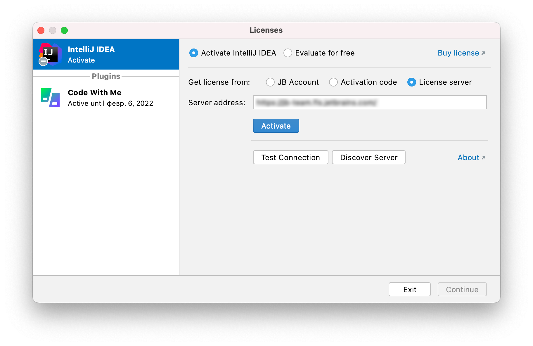 license server webstorm