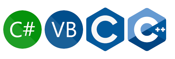 C, C++, C#, VB.NET