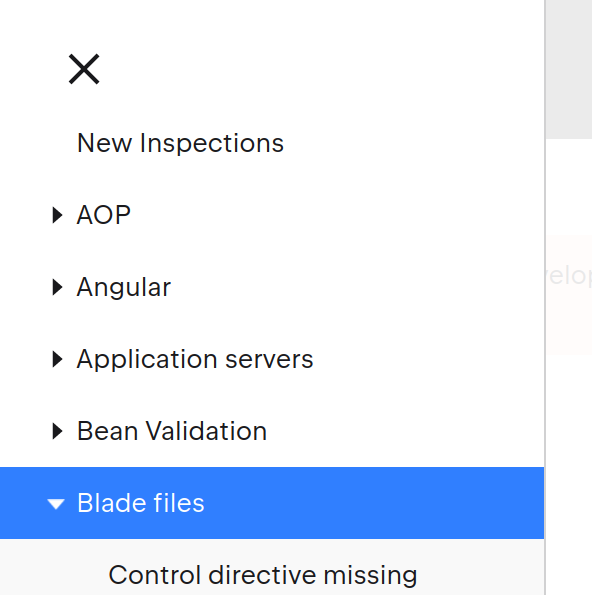 Table of contents on the Inspectopedia website Table of contents on the Inspectopedia website