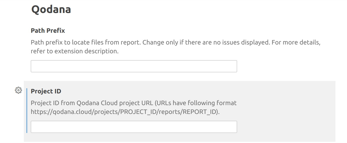 Qodana settings in VS Code Qodana settings in VS Code