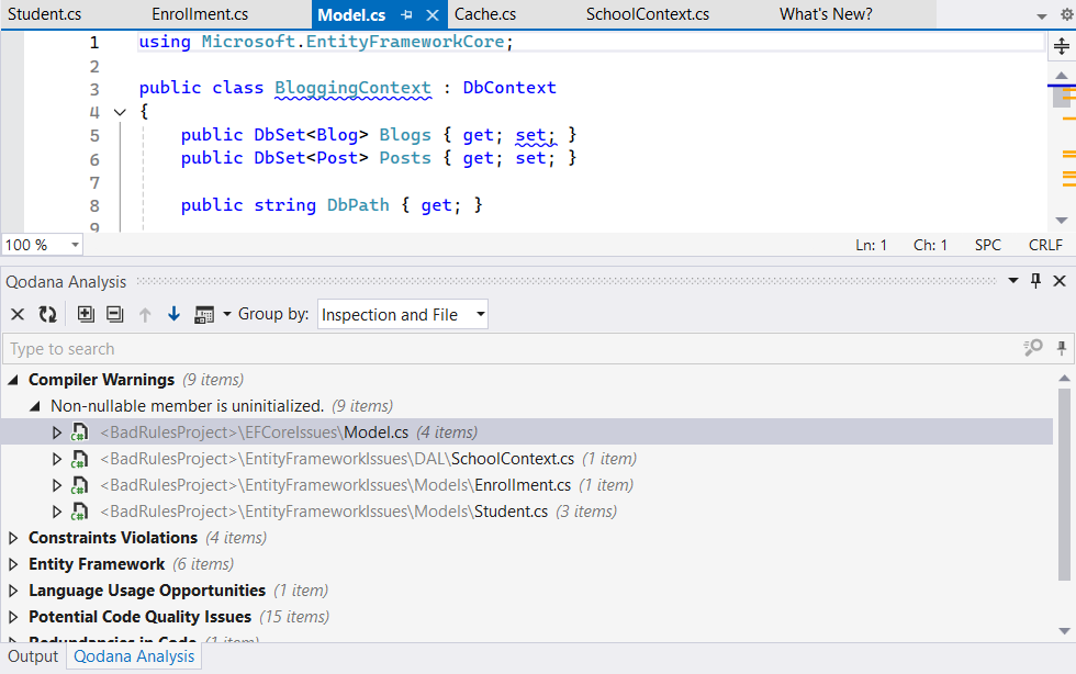 Exploring Qodana reports