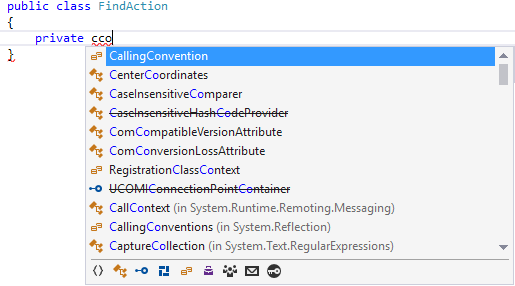 code completion code completion