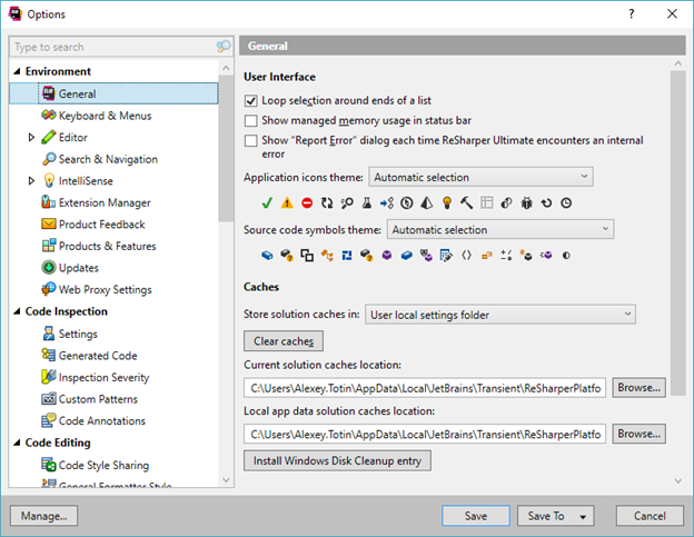 options pages options pages
