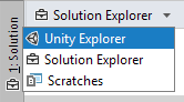 solution unity explorer mode