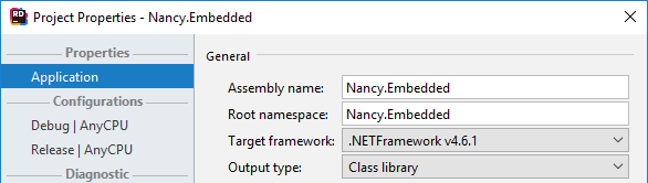 JetBrains Riderコードインスペクション: 名前空間がファイルの場所に対応していません JetBrains Rider code inspection: Namespace does not correspond to file location