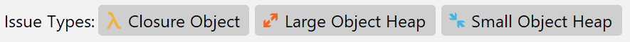 DPA. Issue types filter DPA. Issue types filter