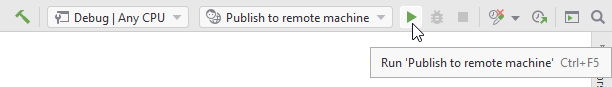 SSH remote debugging. Deployment run SSH remote debugging. Deployment run