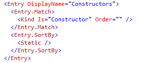 JetBrains Rider: Configuring file and type layout by editing the source XAML