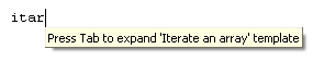 JetBrains Rider: Live templates