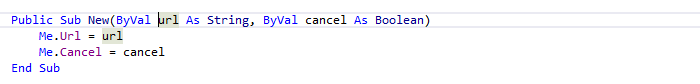 JetBrains Rider: Visual Basic support. Initialize auto-property from constructor parameter