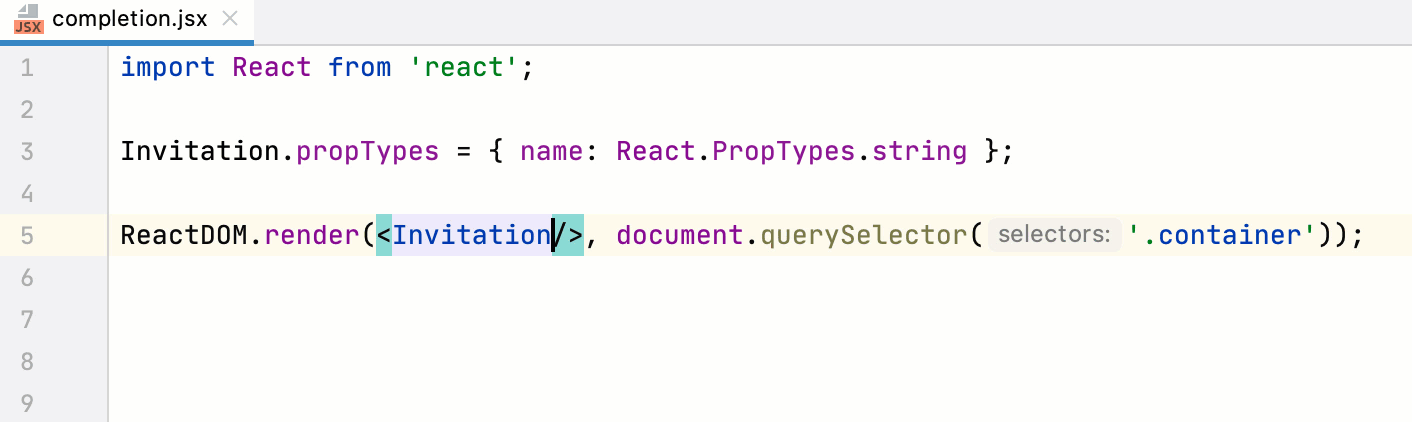 React | JetBrains Rider