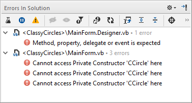 JetBrains Rider: Visual Basic support. Errors in Solution