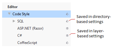 Rider: Code formatting settings