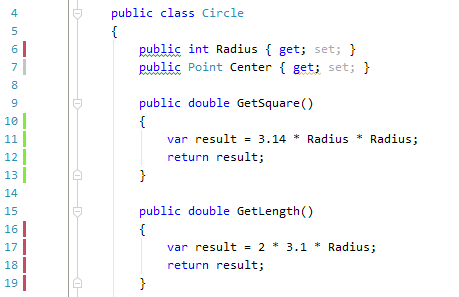 JetBrains Rider: Default coverage highlighting