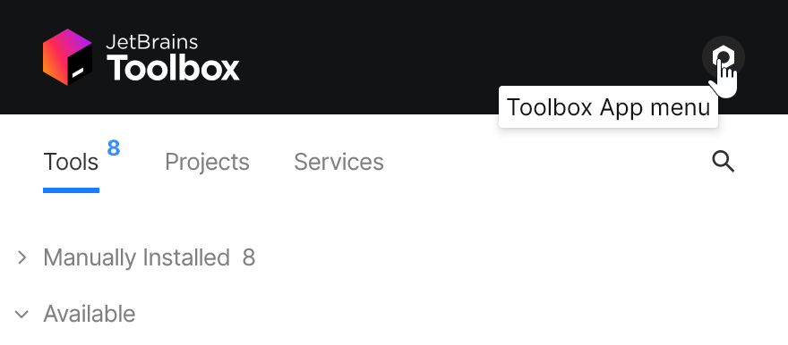 Toolbox App menu icon